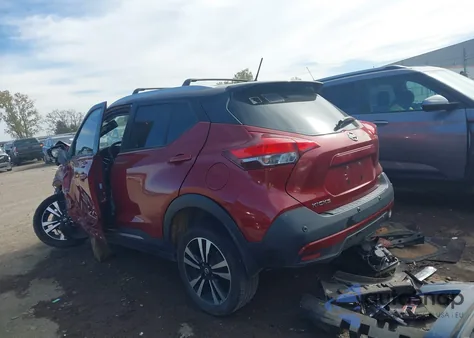 2020 Nissan Kicks Sr Xtronic Cvt from USA, damaged, VIN 3N1CP5DV7LL500128